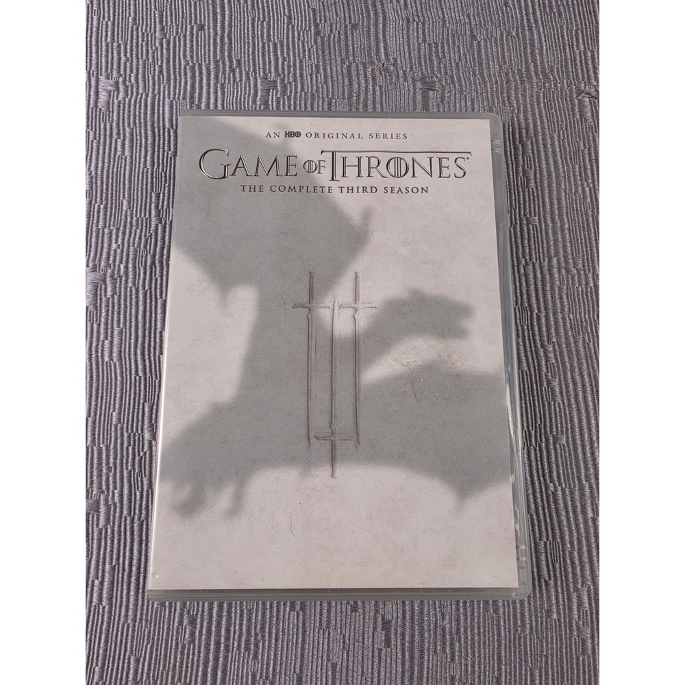 Game of Thrones The Complete Third Season DVD 5-Disc Set HBO Fantasy Series